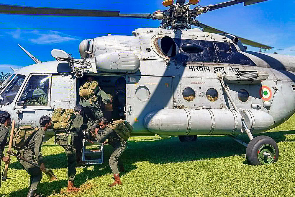 IAFs rescue mission in Sri Lanka