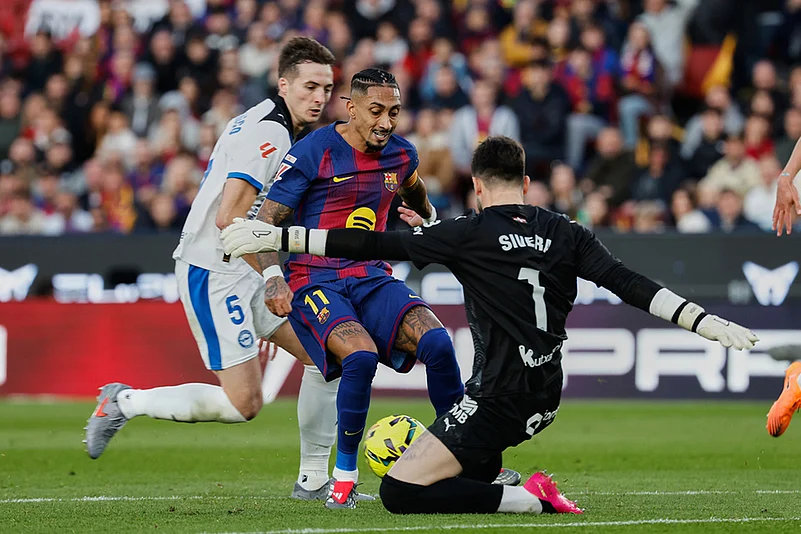 Barcelona 3-1 Alaves, Spanish La Liga 2025-26: Dani Olmo Scores Double In Blaugrana Win - In Pics | Outlook India