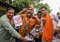 Dravidian Model Of Governance Vs Hindutva: The Battle For Tamil Nadu’s Soul PTI- : BJP activists stage a protest against Tamil Nadu Minister Udhayanidhi Stalin over his controversial remarks on 'Sanatan Dharma', in Patna