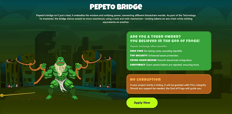 Pepeto Bridge info