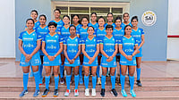 India 13-0 Namibia Highlights, FIH Junior Women's Hockey World Cup: IND-W Colts Start Campaign With Rout Photo: Hockey India : India Vs Namibia Live Score, FIH Junior Women's Hockey World Cup: The Indian team poses for a photo ahead of the tournament.