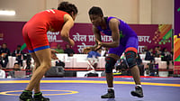 Special Arrangement : Shalina Sayer Siddhi won the bronze medal in the 57kgs freestyle wrestling at KIUG Rajasthan 2025