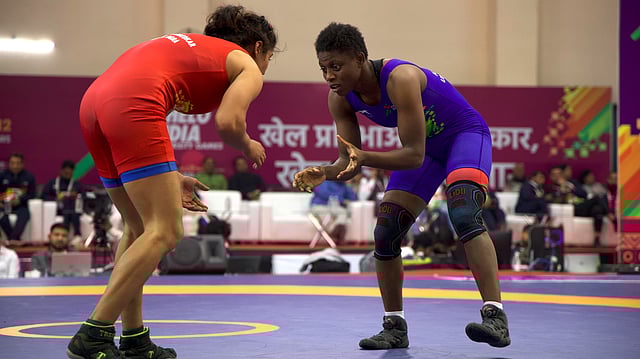 Khelo India University Games: Wrestler Shalina Sayer Emerges As Inspiring Talent From Siddi Community