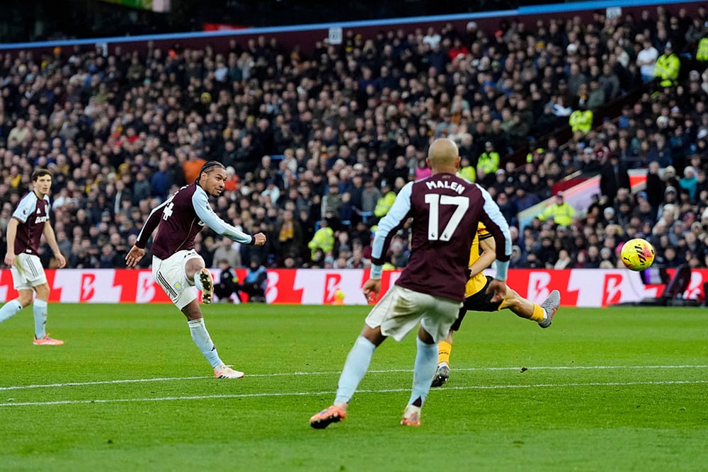 Aston Villa Vs Wolves English Premier League match-Boubacar Kamara
