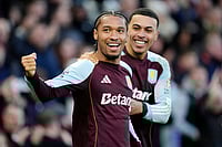 Aston Villa Vs Wolves, Premier League: Kamara ’s Stunner Secures 1-0 Win For Villans | Photo: Nick Potts/PA via AP : Aston Villa's Boubacar Kamara, foreground, celebrates with Aston Villa's Morgan Rogers after scoring his side's first goal, during the English Premier League soccer match between Aston Villa and Wolverhampton Wanderers, at Villa Park, in Birmingham, England.