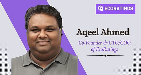 Aqeel Ahmed : Co-Founder & CTO/COO of EcoRatings