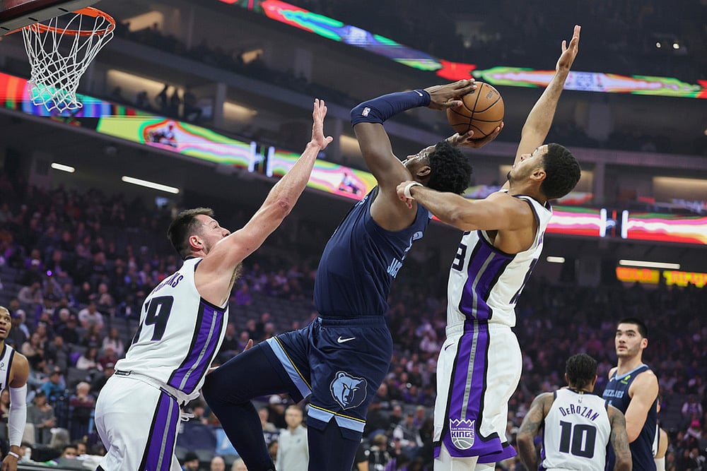 Memphis Grizzlies Vs Sacramento Kings NBA basketball-Jaren Jackson Jr