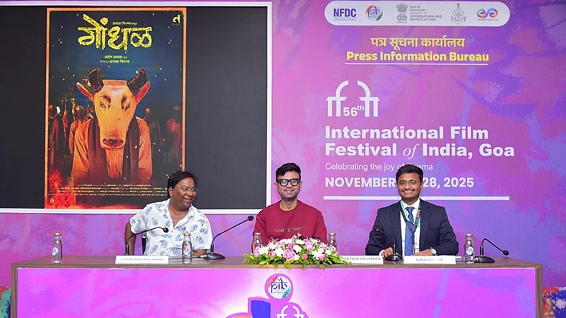 Santosh Davakhar at IFFI
