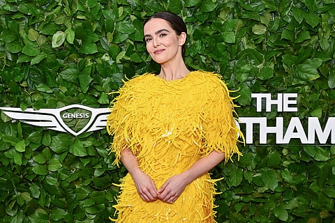 Zoey Deutch attends The Gotham Film Awards at Cipriani Wall Street in New York. 
