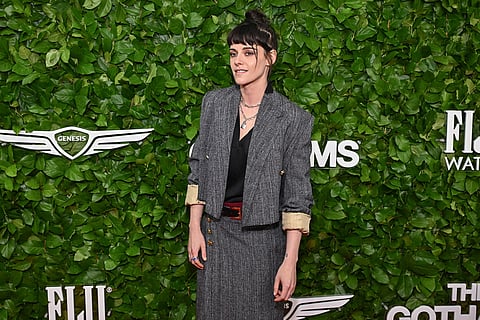 Kristen Stewart attends The Gotham Film Awards at Cipriani Wall Street in New York. 