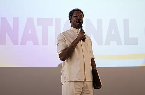 Akinola Davies Jr. at IFFI