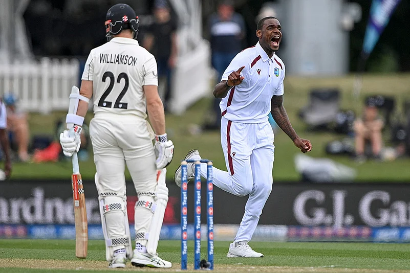 New Zealand Vs West Indies 1st Test Day 2 Cricket Photo-Justin Greaves