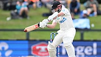 NZ Vs WI Live Score, 1st Test, Day 1: Tom Latham, Kane Williamson Defiant For Kiwis As Windies Search For Wickets Andrew Cornaga/Photosport via AP : New Zealand's Kane Williamson bats against the West Indies during their cricket test match in Christchurch