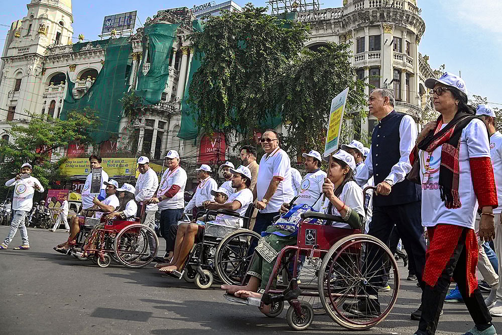 International Day of Persons with Disabilities rally
