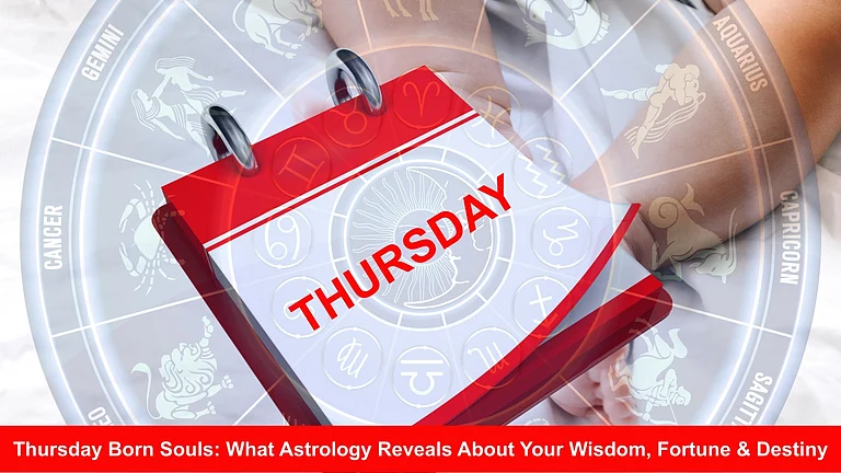 Thursday Born Souls: What Astrology Reveals About Your Wisdom, Fortune & Destiny - null