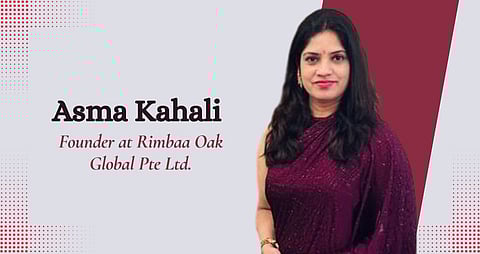 Asma Kahali Founder at Rimbaa Oak Global Pvt Ltd.