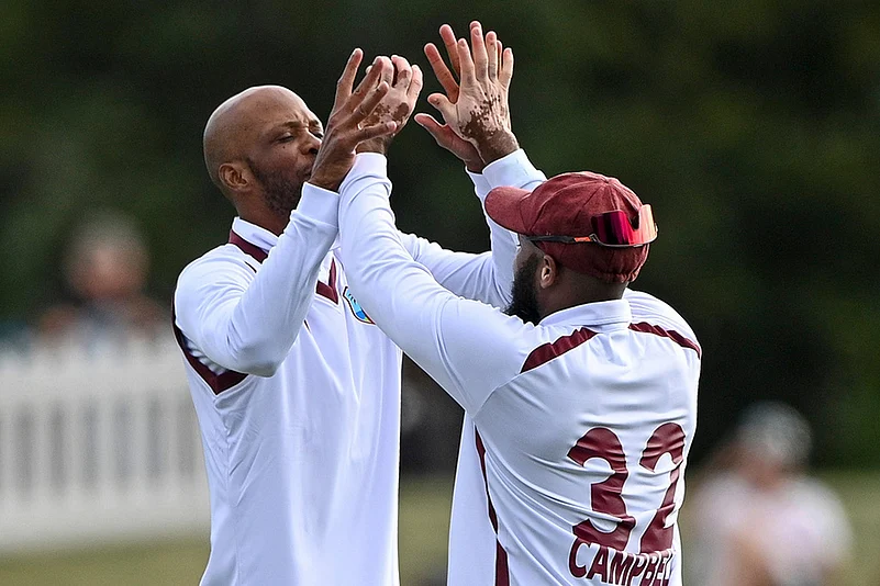 New Zealand Vs West Indies 1st Test Day 2 Cricket Photo-Roston Chase