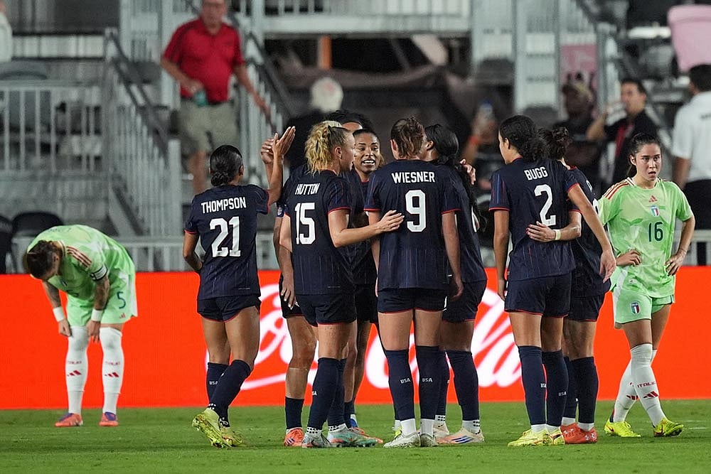 International Friendly Soccer Match: Italy vs US