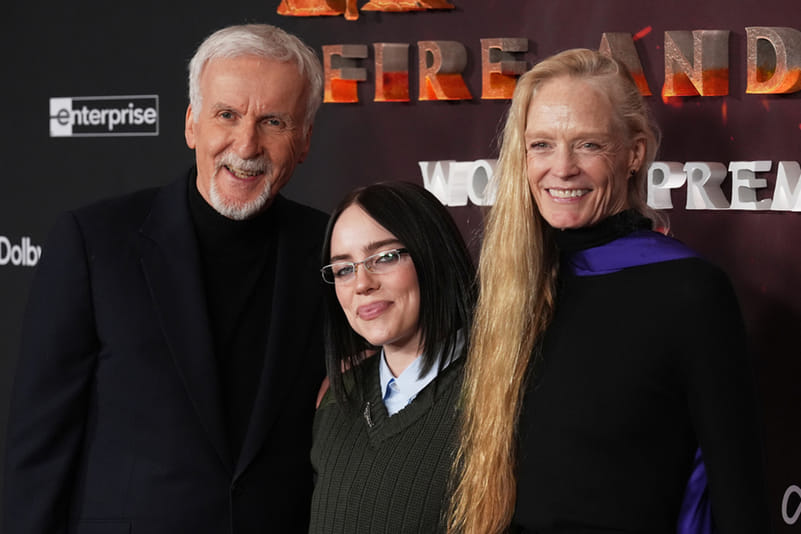 Avatar: Fire And Ash World Premiere Pics: James Cameron, Billie Eilish ...