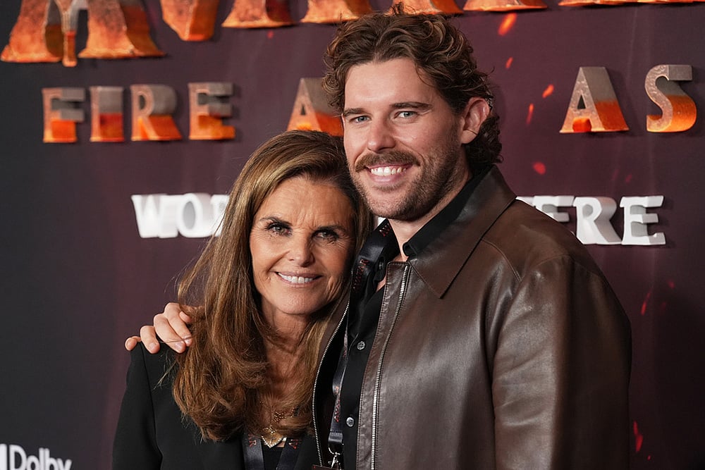 World Premiere of Avatar: Fire and Ash-Maria Shriver