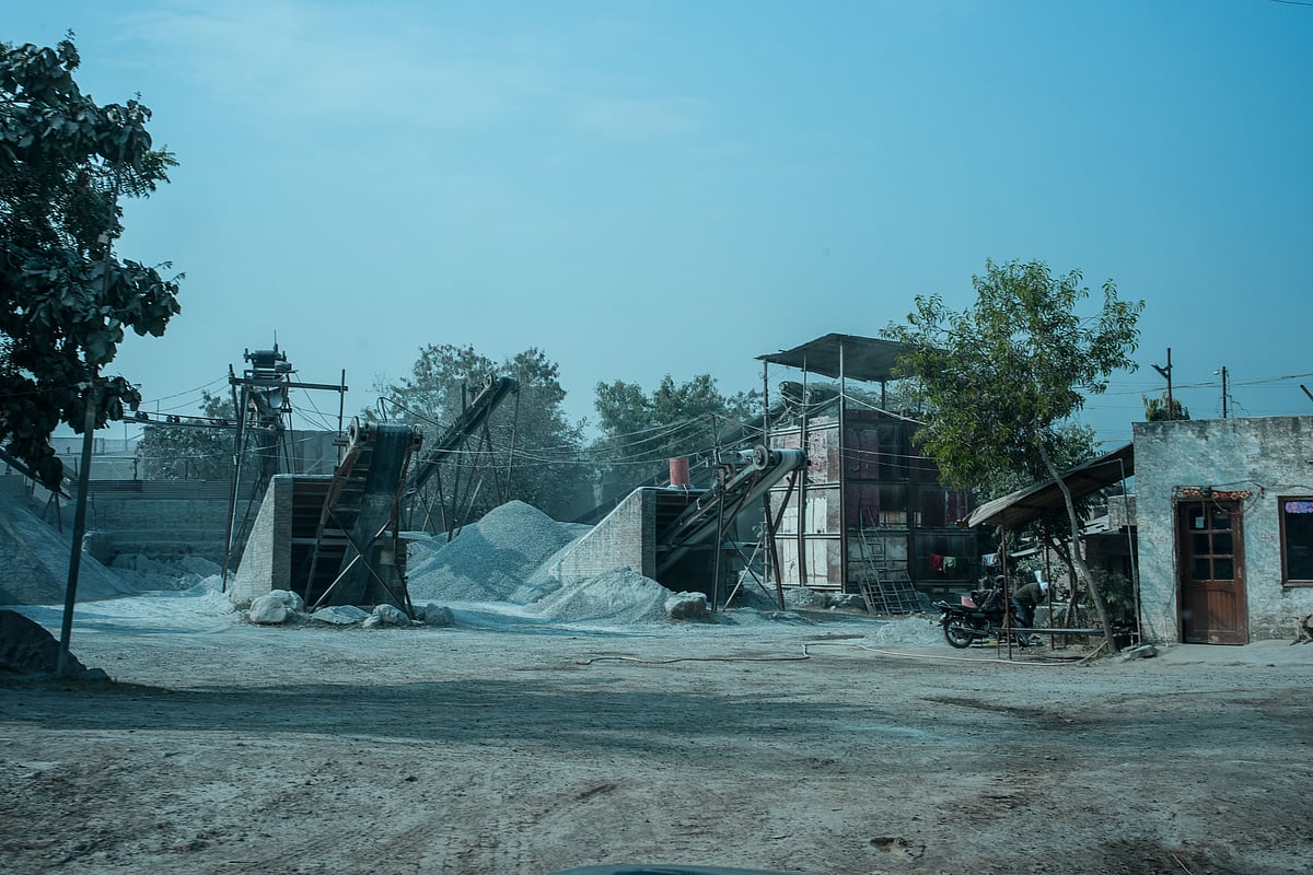 Stone Crusher Road, Faridabad