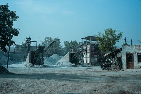 Stone Crusher Road, Faridabad