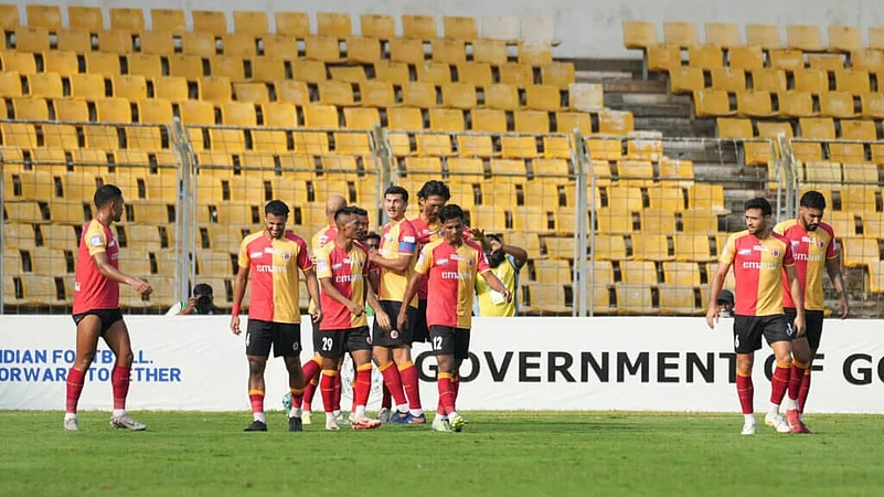 east bengal vs punjab fc match report aiff super cup 2025 semifinal