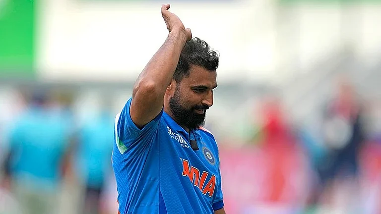 Mohammed Shami last represented India in the Champions Trophy 2025 final in March. - Photo: File/AP