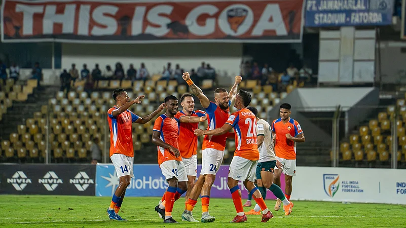 FC Goa vs Mumbai City FC match report AIFF Super Cup 2025 Semi-Final 2 Fatorda