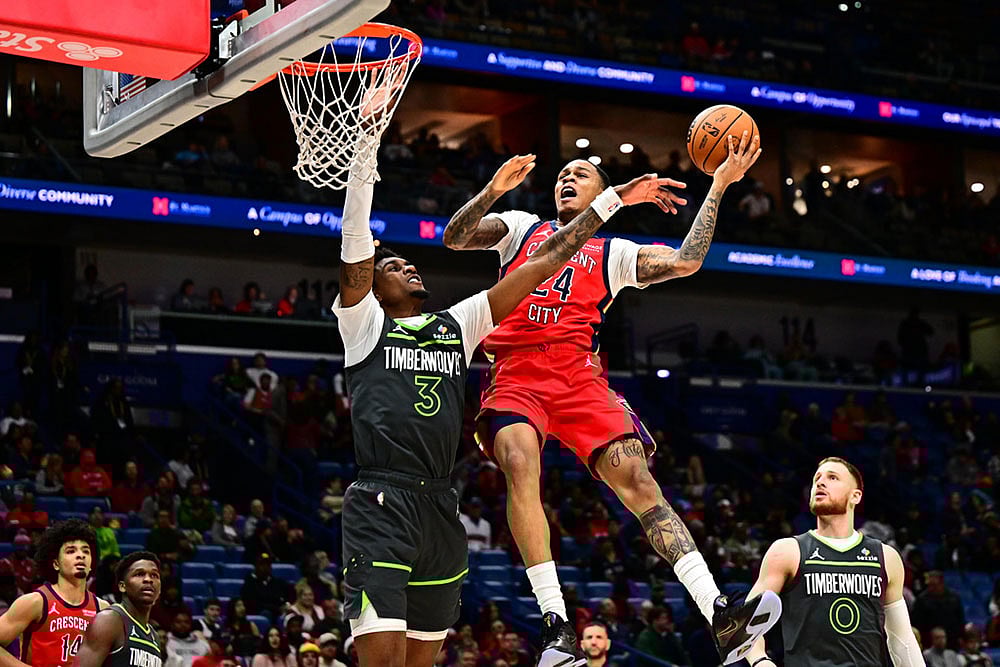 NBA Basketball Game: Minnesota Timberwolves vs New Orleans Pelicans