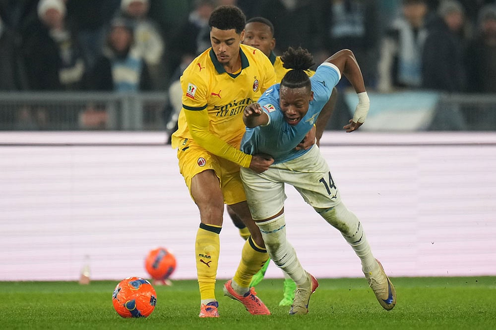 Italy Coppa Italia Soccer: Lazio vs AC Milan