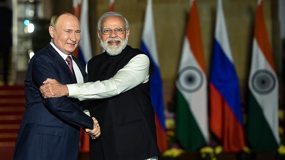 Putin and Modi - File photo