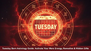 Tuesday Born Astrology Guide: Activate Your Mars Energy, Remedies & Hidden Gifts