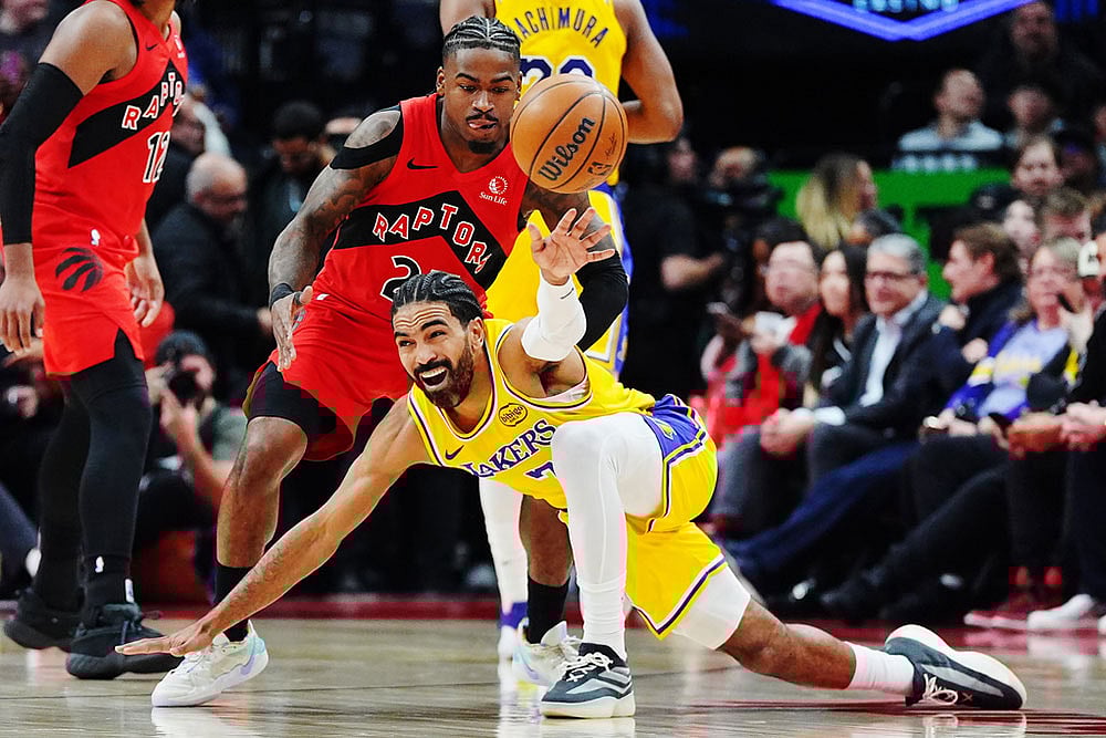 NBA Basketball: Los Angeles Lakers vs Toronto Raptors
