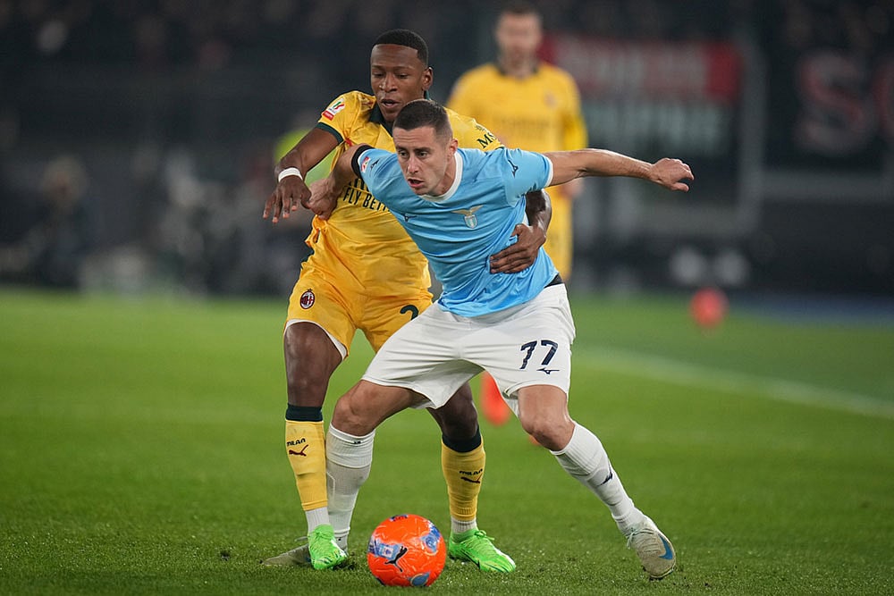 Lazio vs AC Milan Soccer match