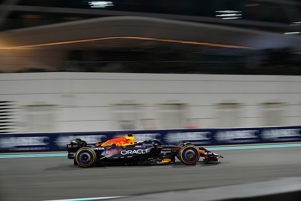 2025 Abu Dhabi Formula One Grand Prix second practice-Red Bull driver Max Verstappen