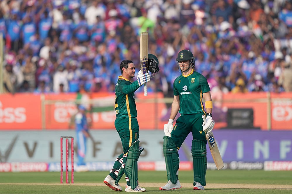 IND vs SA 3rd ODI match photo-Quinton de Kock