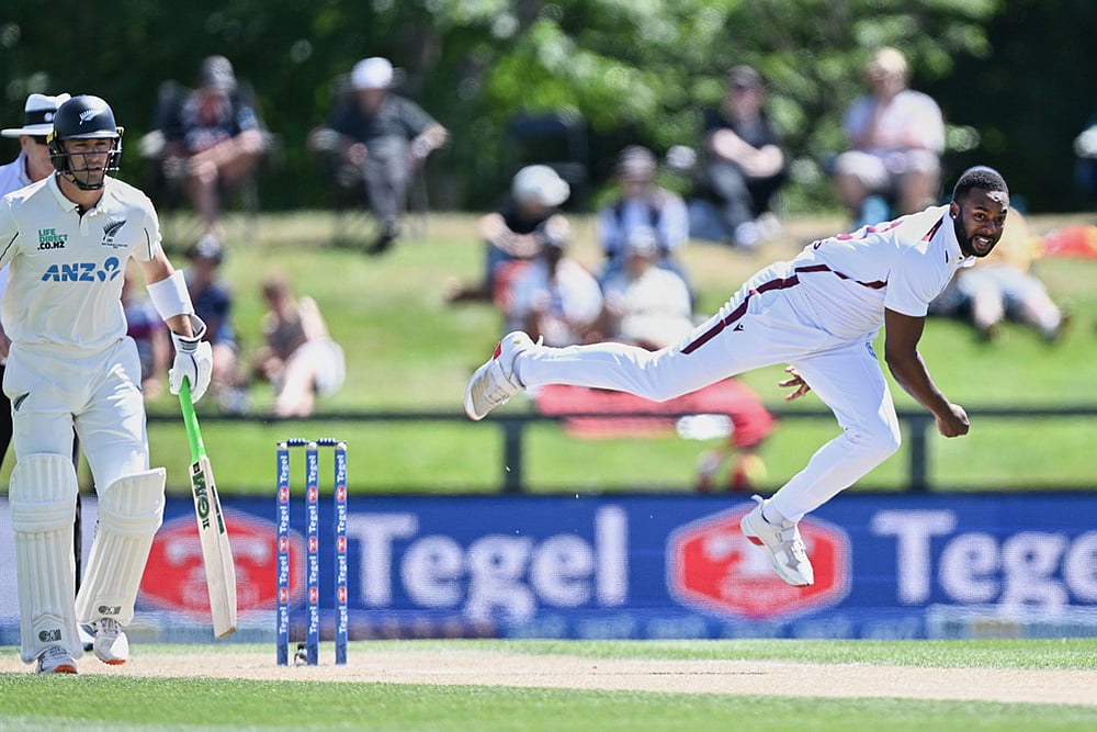 New Zealand Vs West Indies, 1st Test Day 4 photo-Jayden Seales