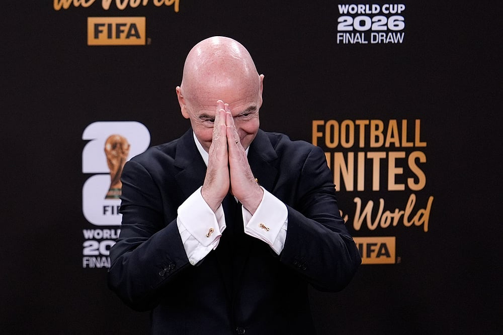 FIFA World Cup 2026 Draw photo-FIFA President Gianni Infantino