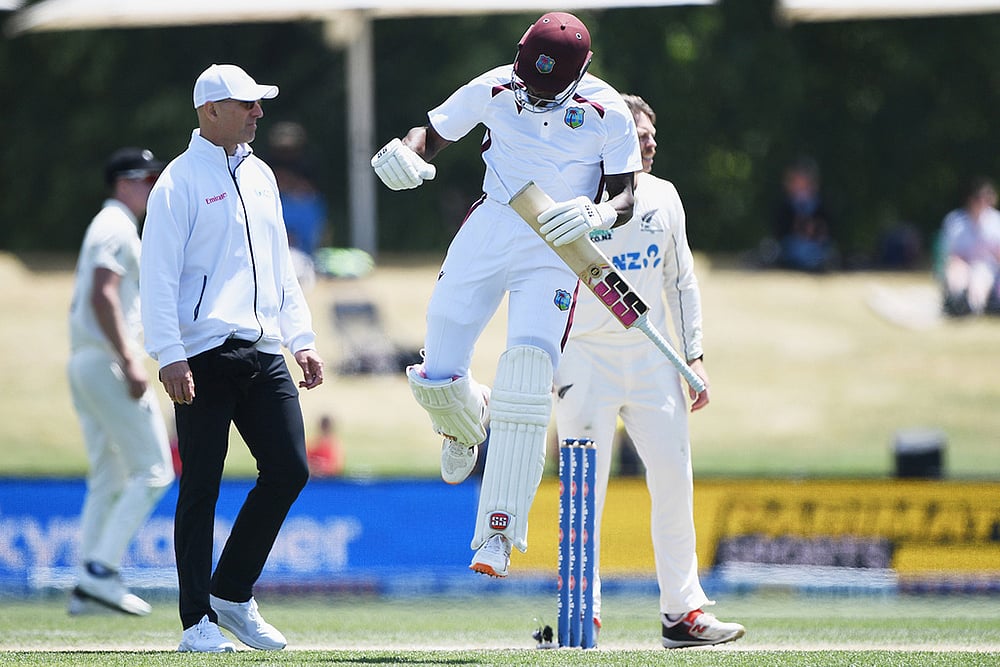 New Zealand Vs West Indies 1st Test Day 5 photo-Justin Greaves