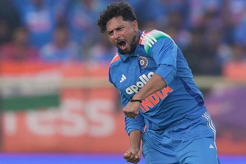 IND vs SA 3rd ODI match photo-Kuldeep Yadav