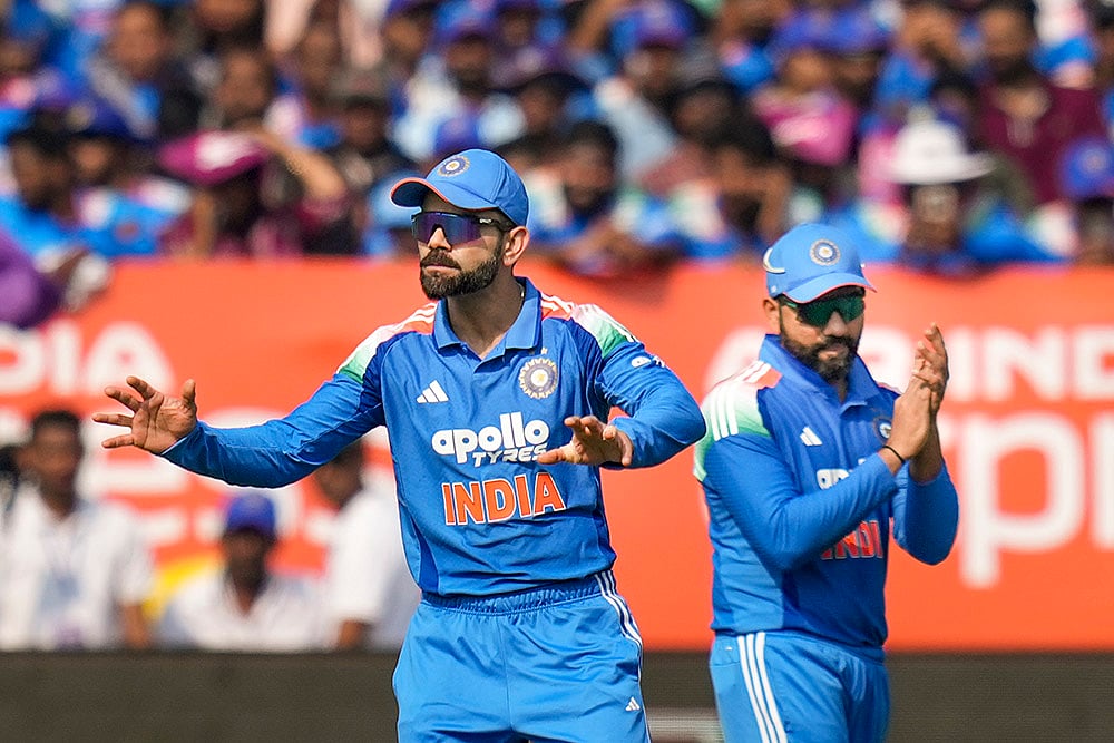 IND vs SA 3rd ODI match photo-Virat Kohli and Rohit Sharma