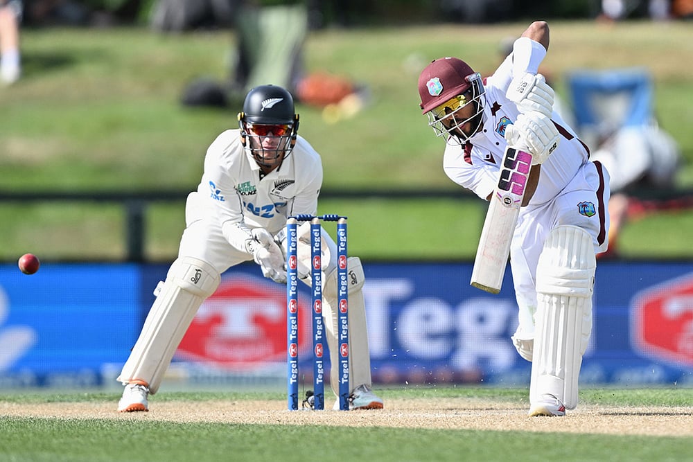 New Zealand Vs West Indies, 1st Test Day 4 photo-Shai Hope