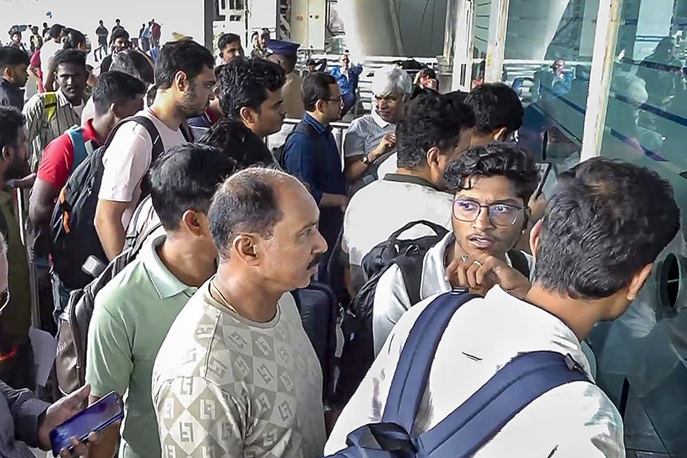 IndiGo crisis: Stranded passengers at Chennai airport