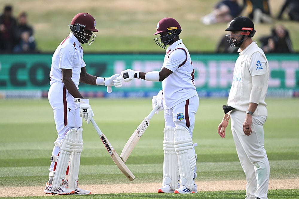 New Zealand Vs West Indies 1st Test Day 5 photo-Justin Greaves