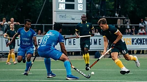 Photo: X/SuperSport : India Vs South Africa Highlights, Hockey Test Series Match 1: Action from the game in Cape Town.