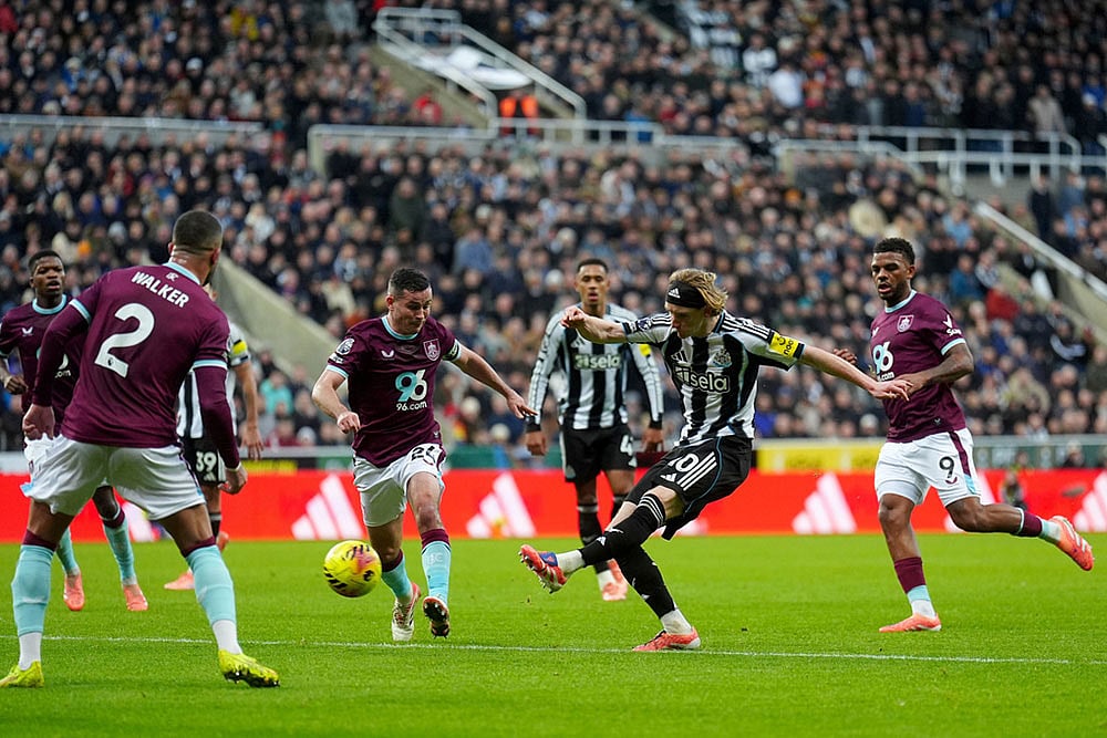 English Premier League 2025-26: Newcastle United vs Burnley