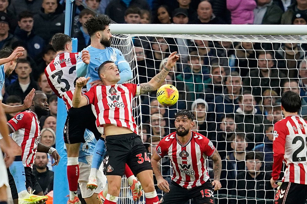 Britain Premier League Soccer: Sunderland vs Manchester City