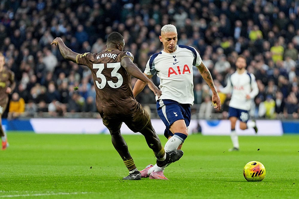 Britain Premier League Soccer: Tottenham Hotspur vs Brentford