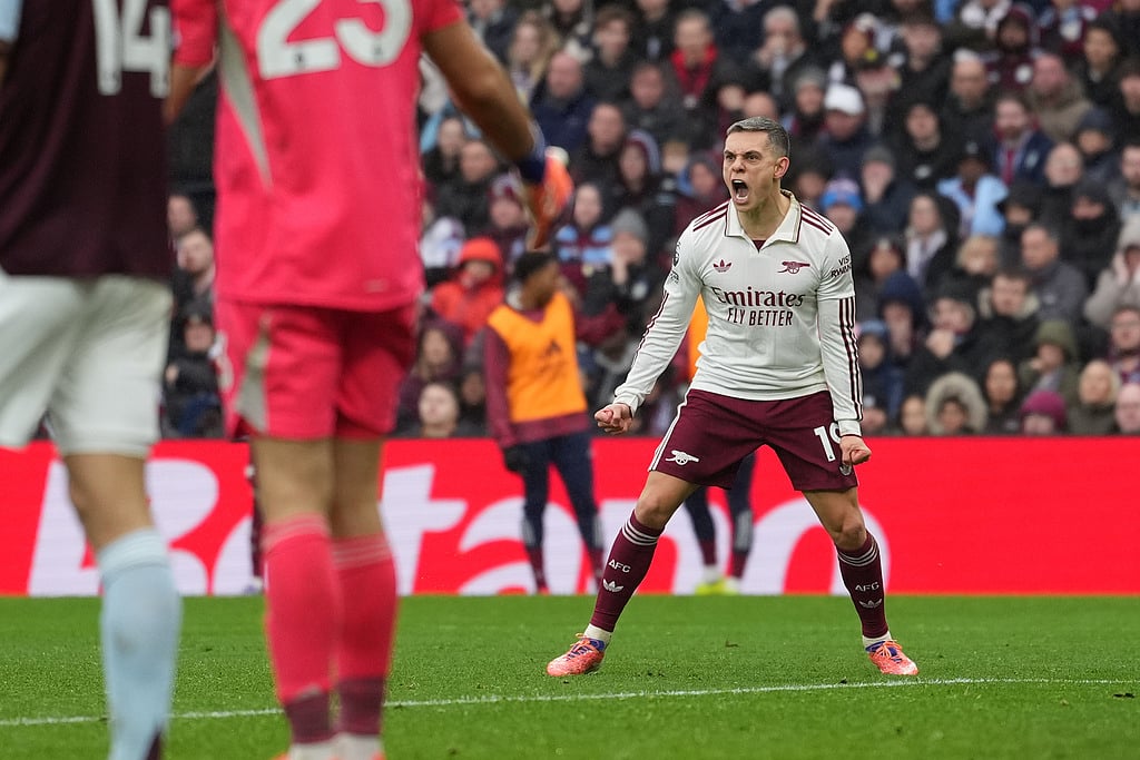 Britain Premier League Soccer: Arsenal vs Aston Villa